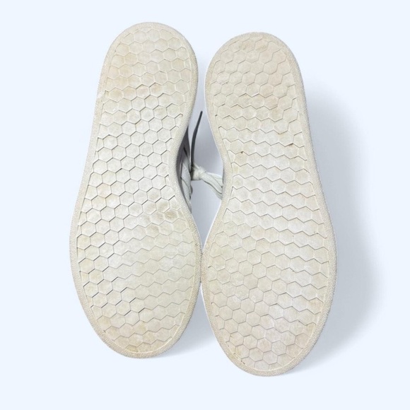 Adidas Grand Court White and Gold Sneakers with Cloudfoam Cushioning - Picture 6 of 8